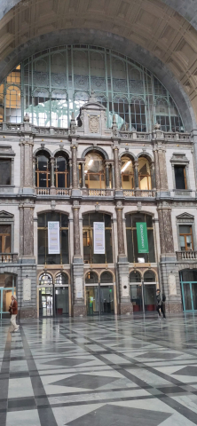 Der Bahnhof von Antwerpen