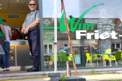 Bei Wim Friet in Berendrecht - Elmi wartet auf die Fritten