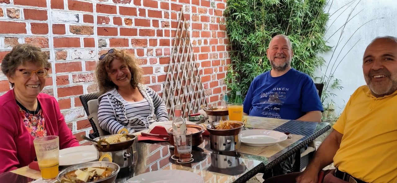 Marion, Joachim, Dolli und Elmi