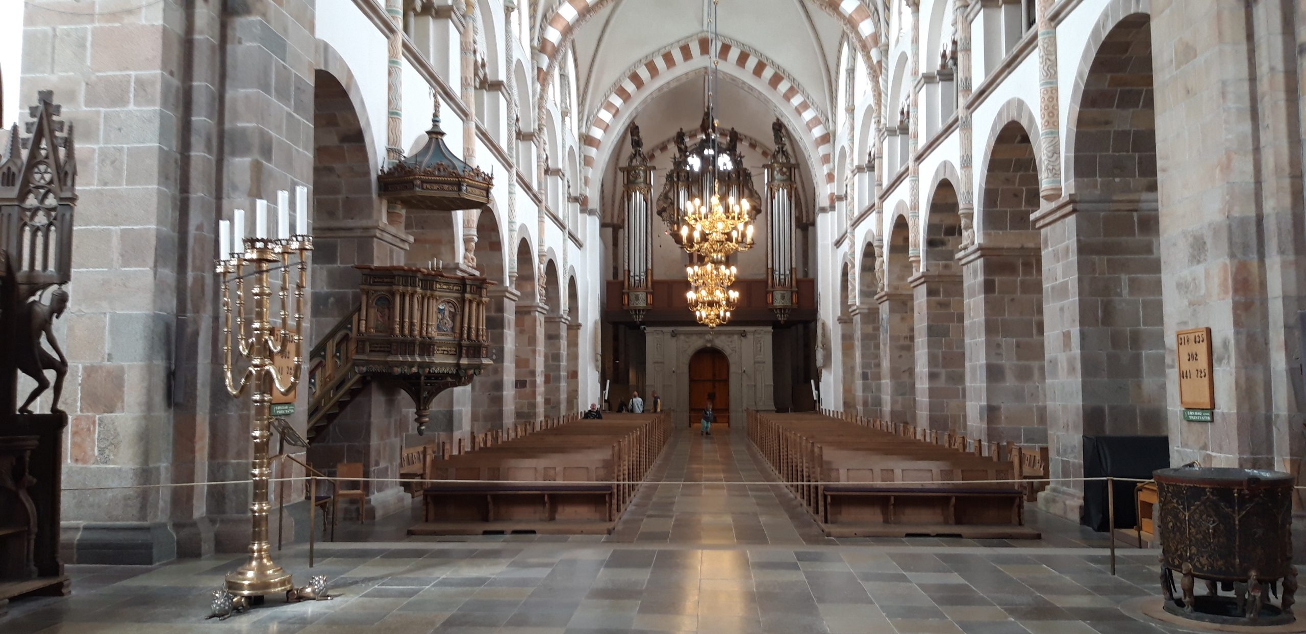 Dom zu Ribe - Blick vom Altar