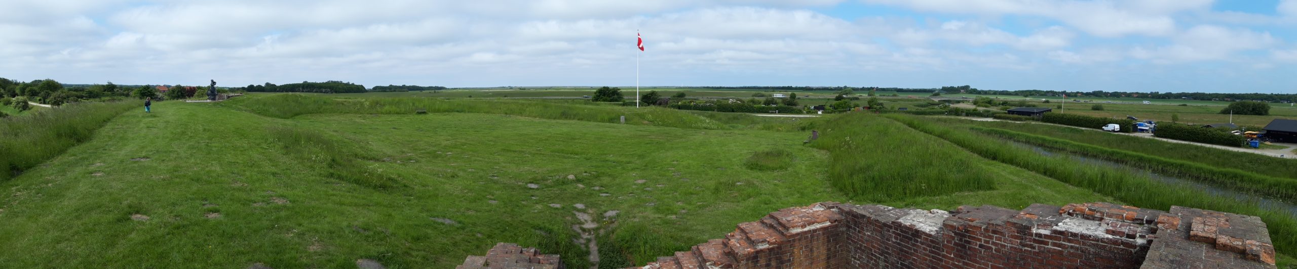 Riberhus heute - Panorama vom Ostturm aus