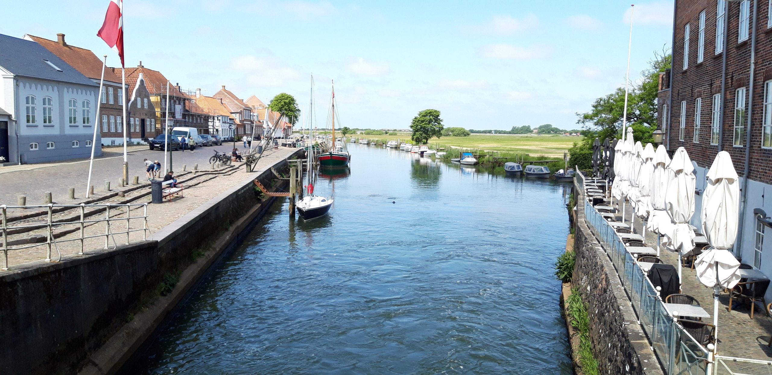 Blick zum Kanal