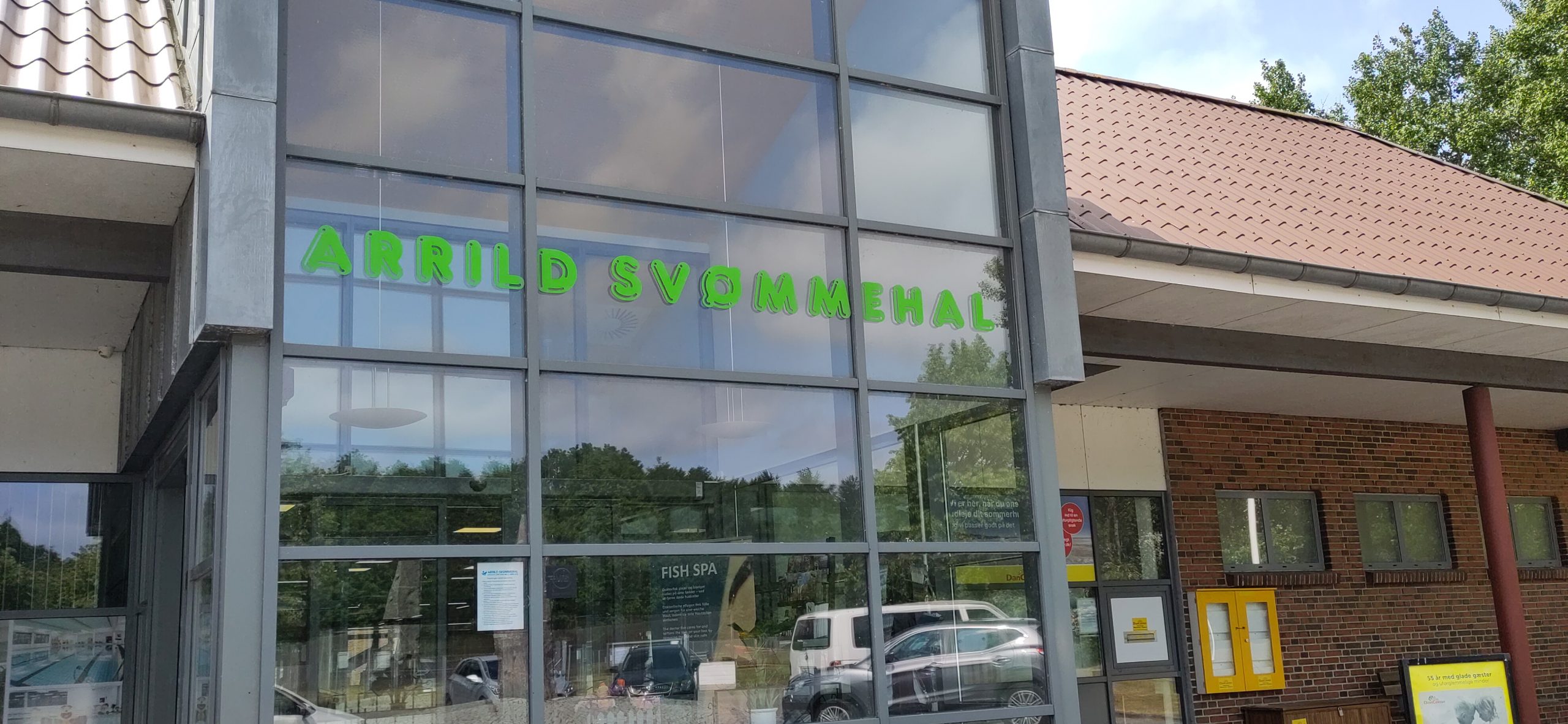 Schwimmhalle im Ferienresort Arrild-Ferieby