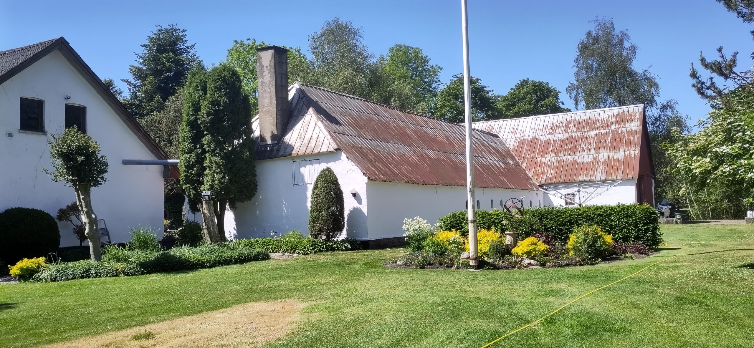 Das Haus von hinten
