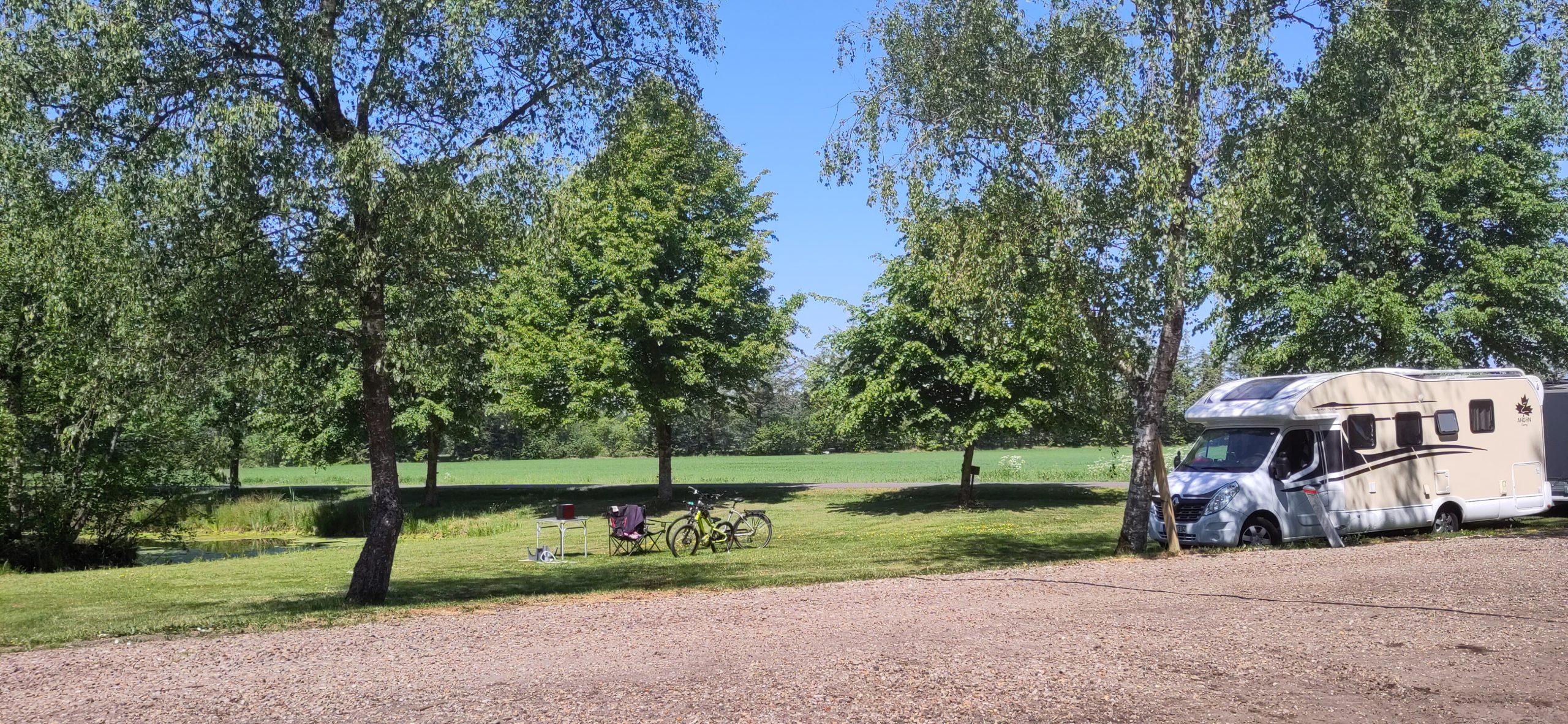 Unser Stellplatz